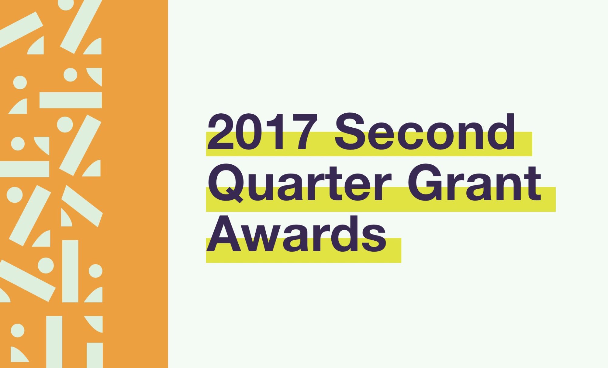 Read more about the article 2017 Second Quarter Grant Awards